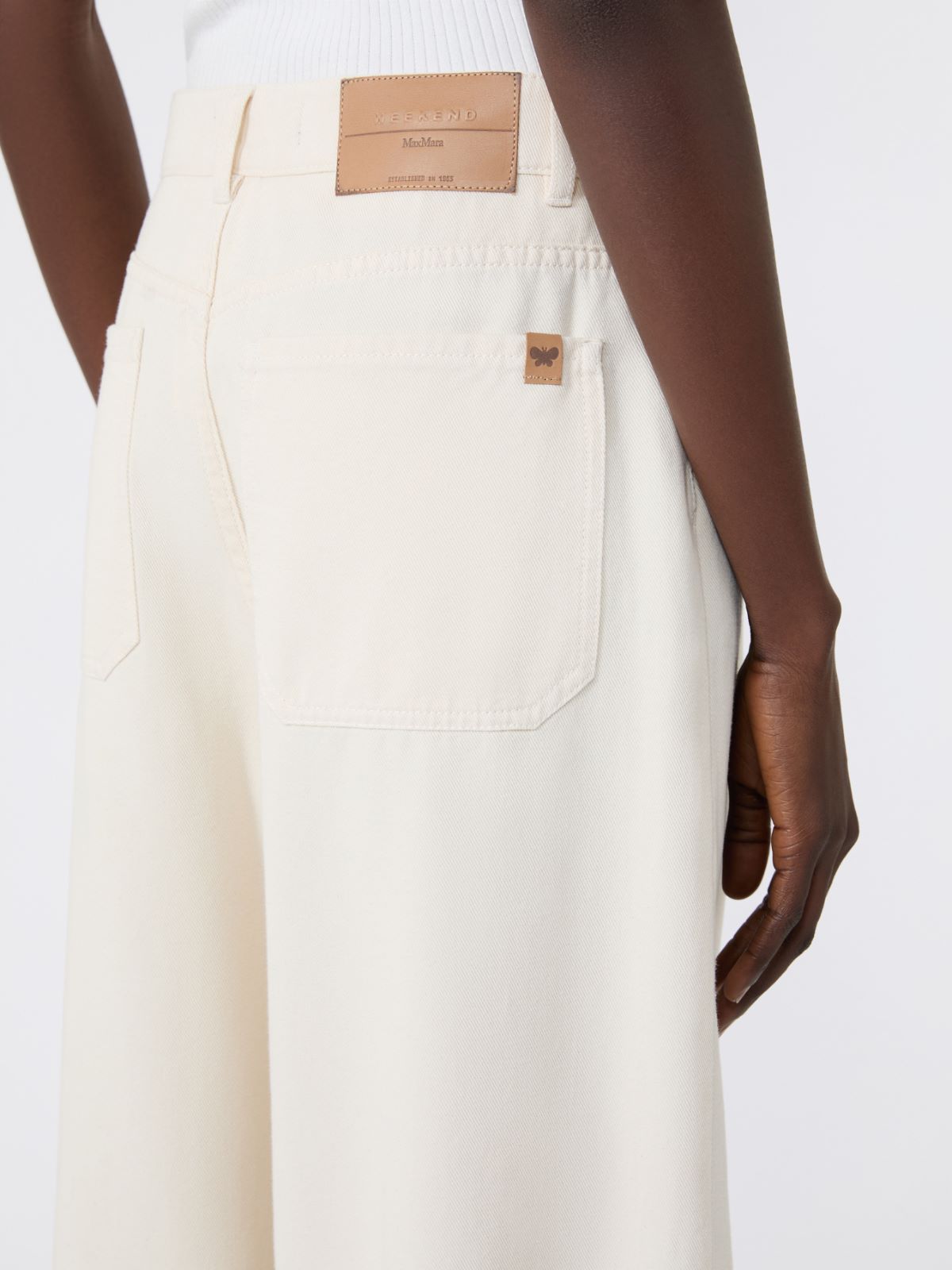 Cotton bull denim jeans - Weekend Max Mara - 4