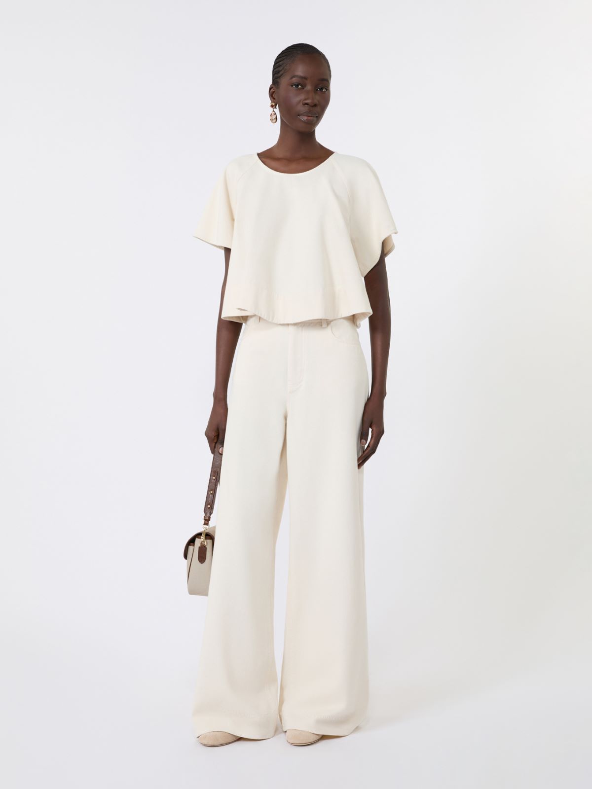 Cotton bull denim jeans - Weekend Max Mara