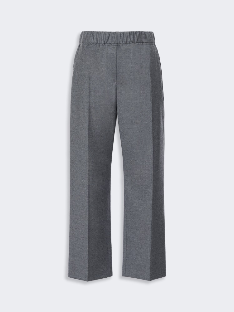 Stretch wool flannel trousers - Weekend Max Mara - 2
