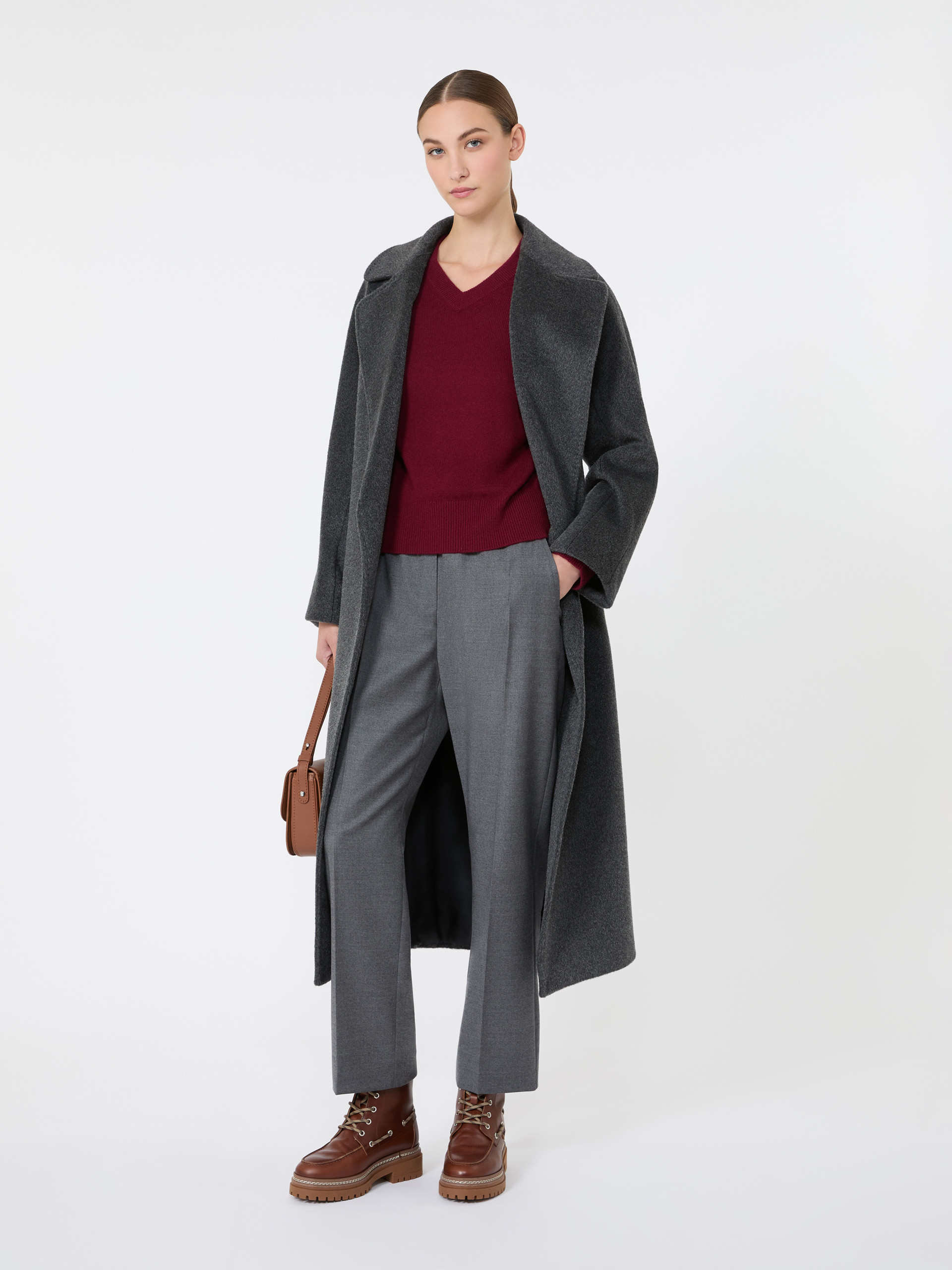 Stretch wool flannel trousers - Weekend Max Mara