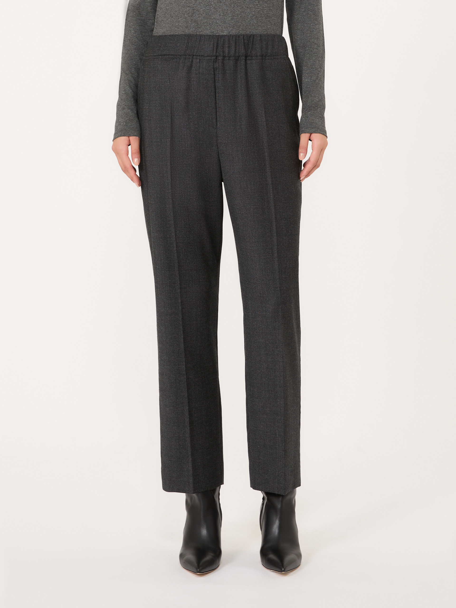 Stretch wool flannel trousers - Weekend Max Mara - 2