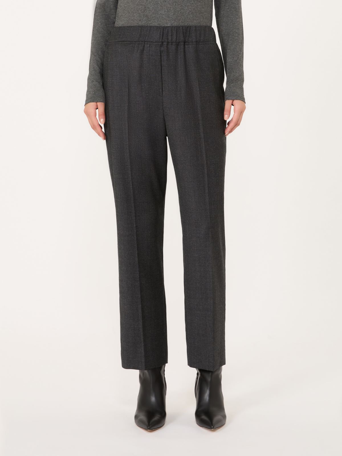 Stretch wool flannel trousers - Weekend Max Mara - 2