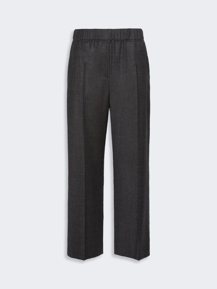 Stretch wool flannel trousers - Weekend Max Mara - 2