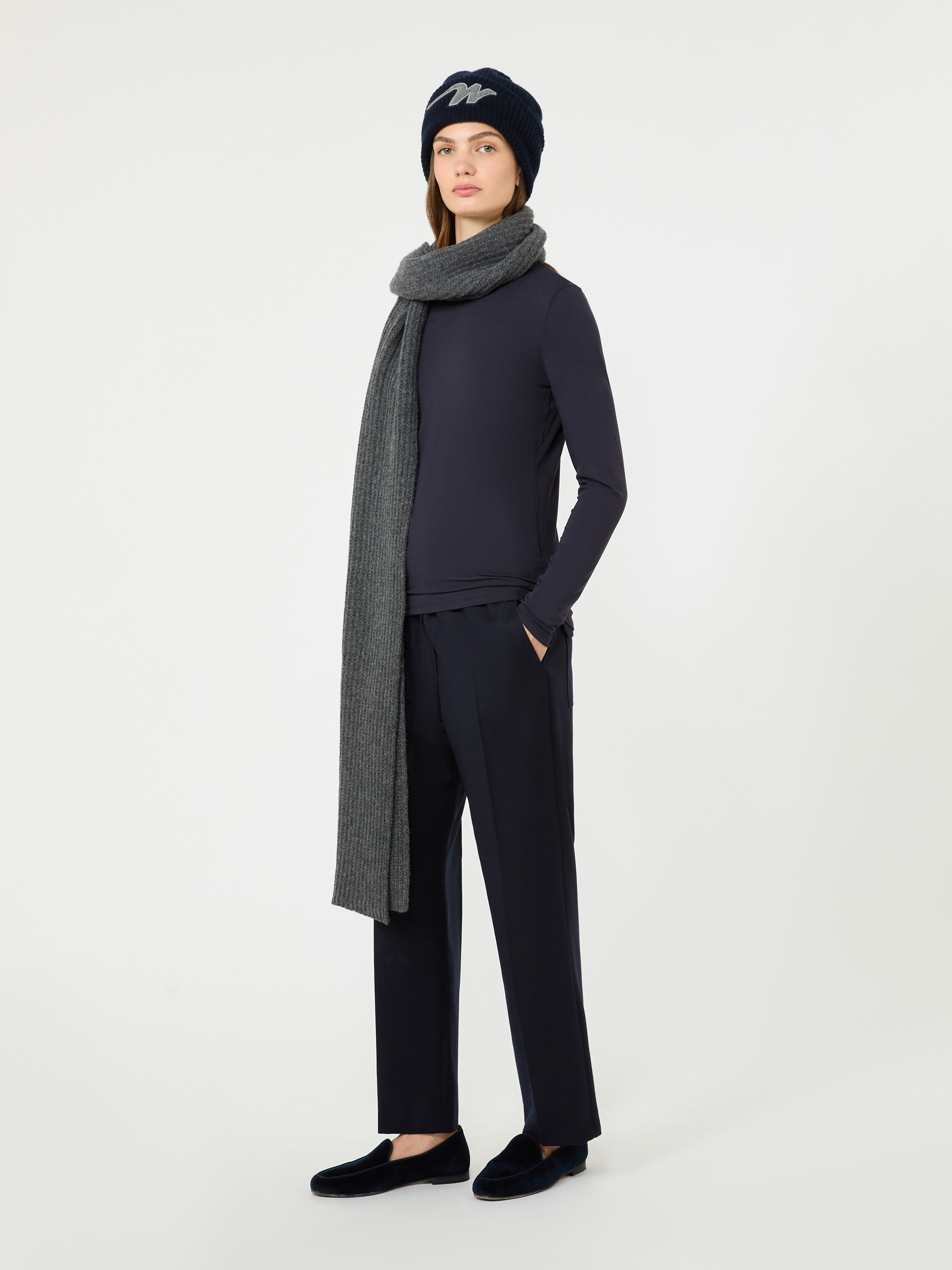 Stretch wool flannel trousers - Weekend Max Mara