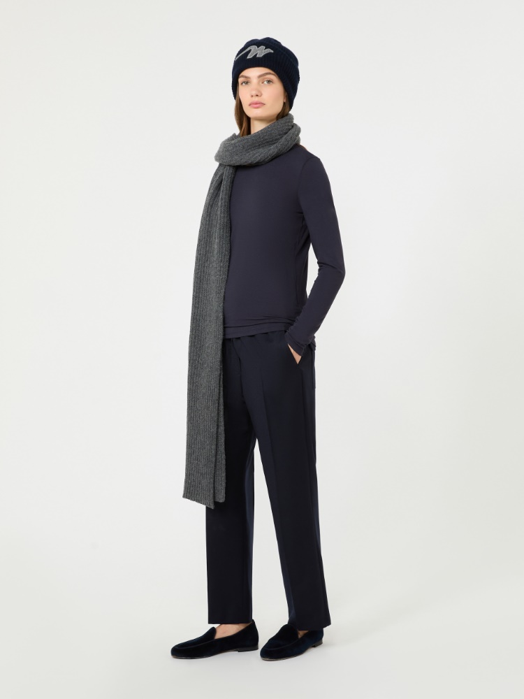 Stretch wool flannel trousers - Weekend Max Mara