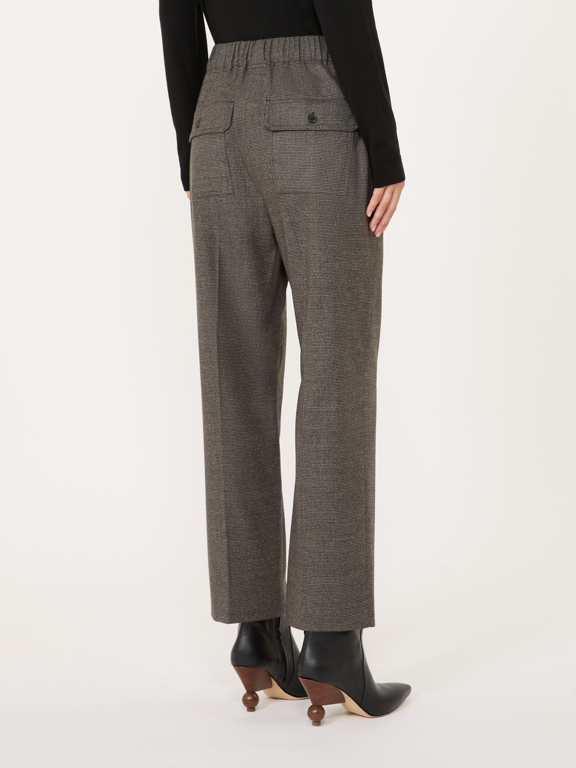Stretch wool flannel trousers - Weekend Max Mara - 3