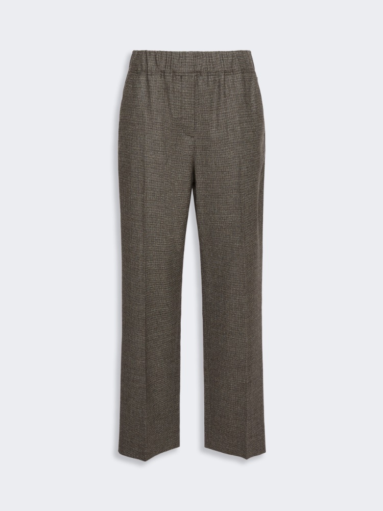 Stretch wool flannel trousers - Weekend Max Mara