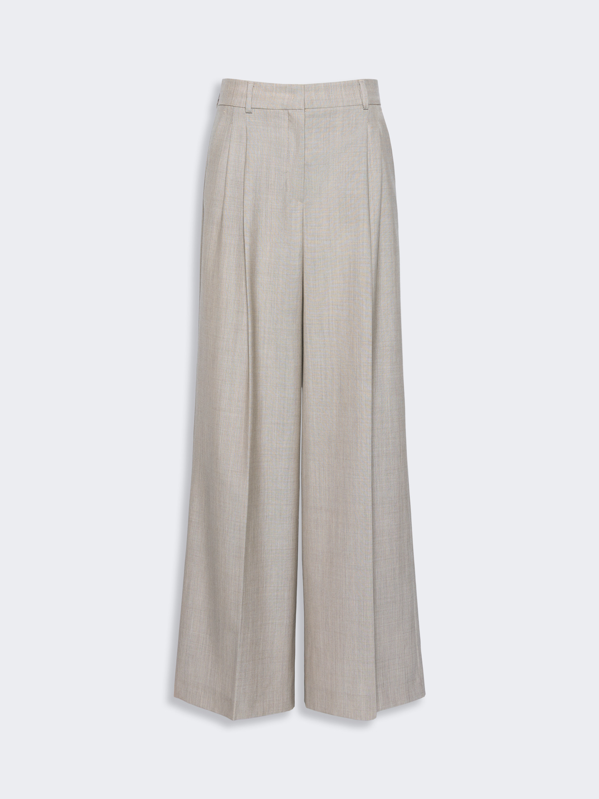 Wide-leg woollen cloth trousers - Weekend Max Mara - 5