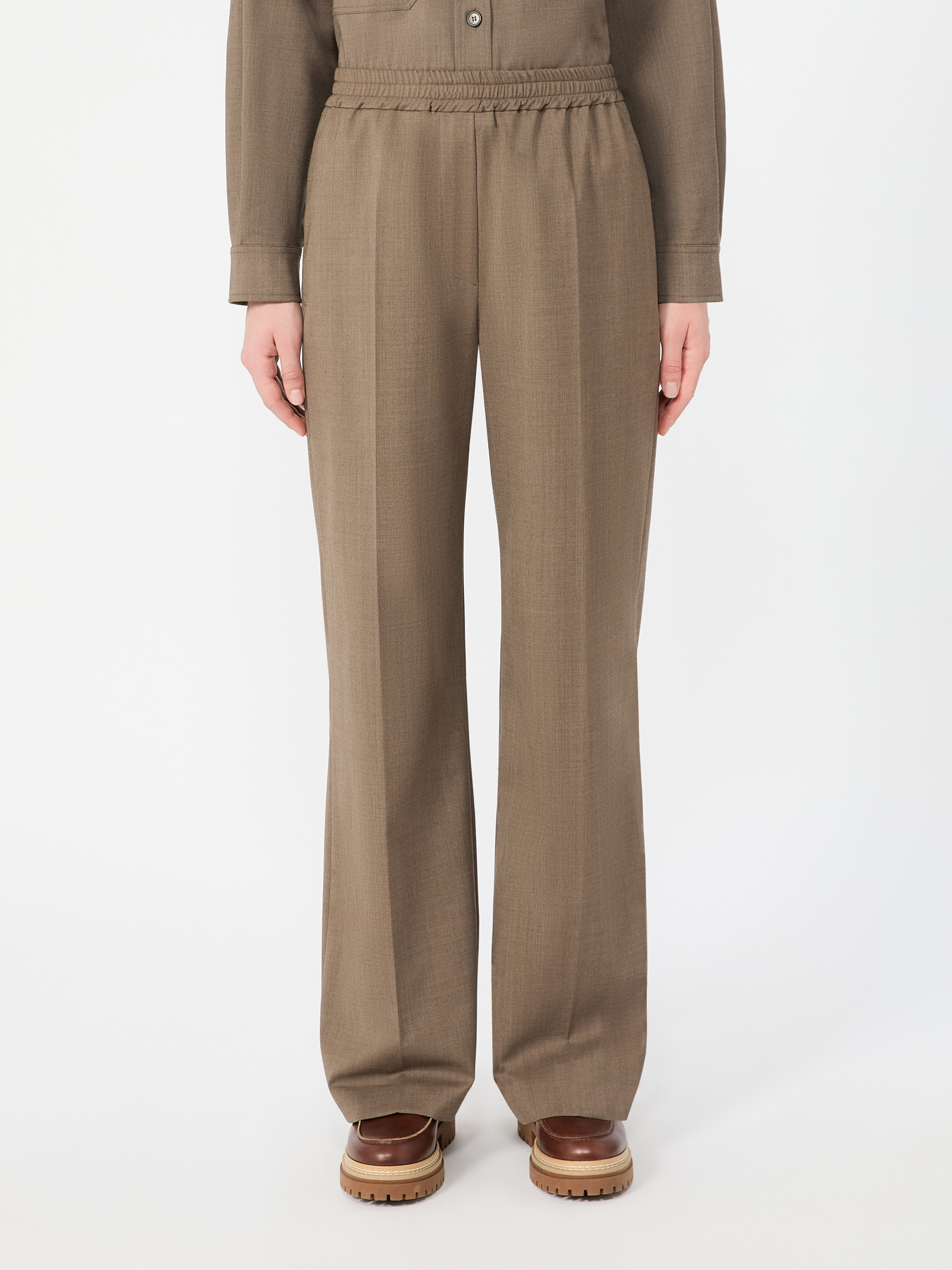 Stretch wool batavia trousers - Weekend Max Mara - 2