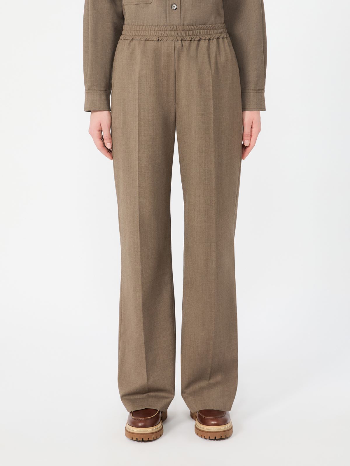 Stretch wool batavia trousers - Weekend Max Mara - 2