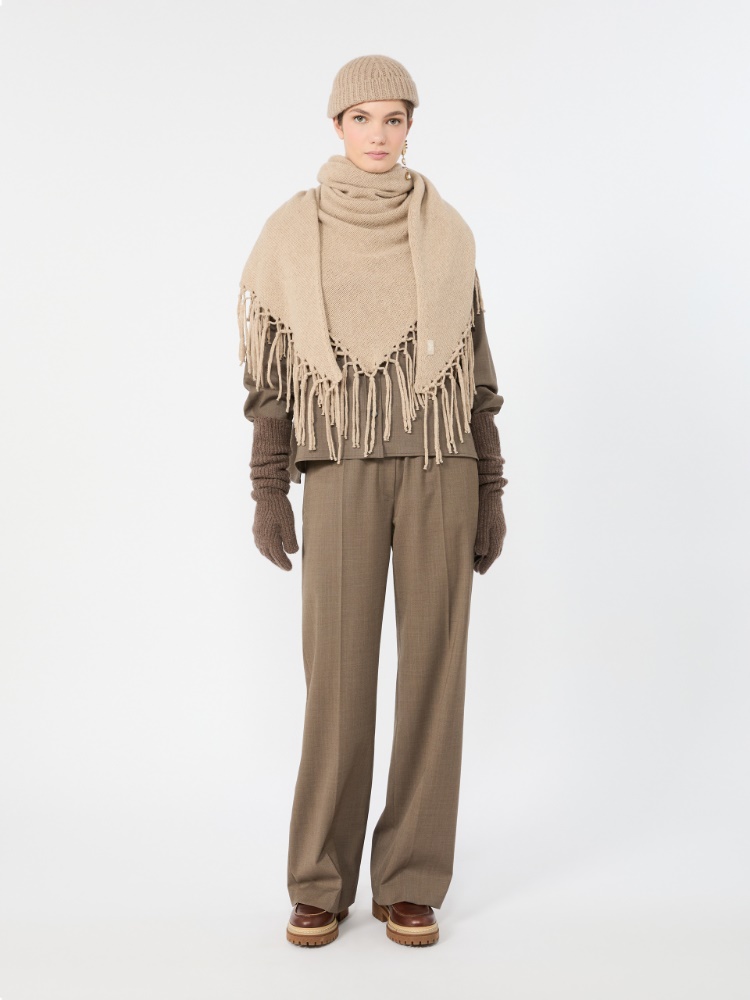 Stretch wool batavia trousers - Weekend Max Mara