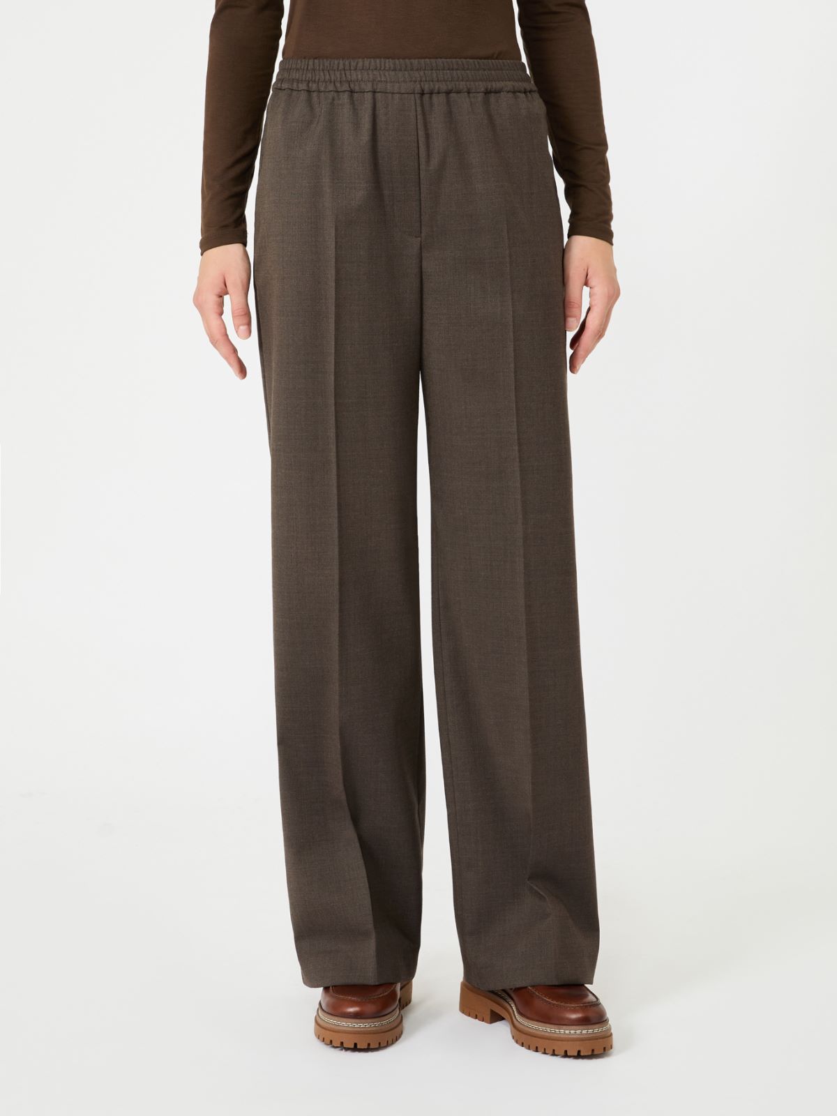 Stretch wool batavia trousers - Weekend Max Mara - 2