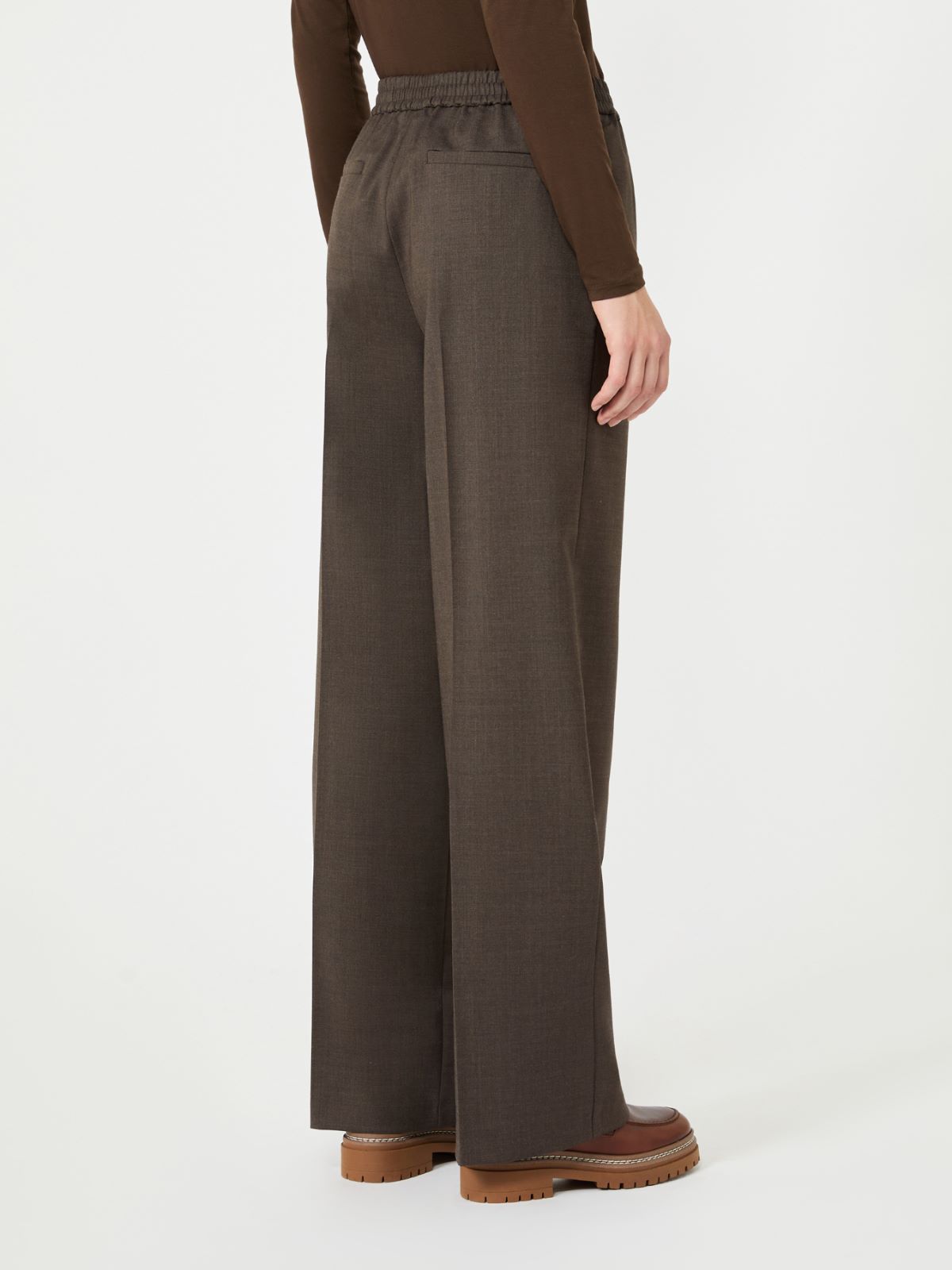 Stretch wool batavia trousers - Weekend Max Mara - 3