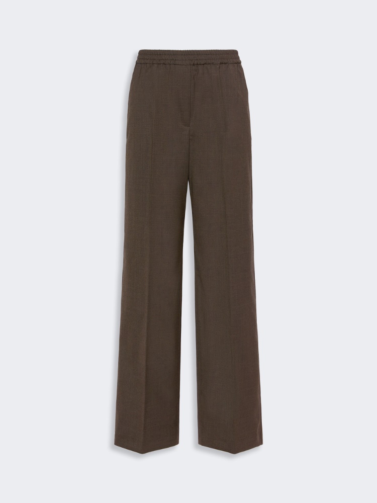 Stretch wool batavia trousers - Weekend Max Mara