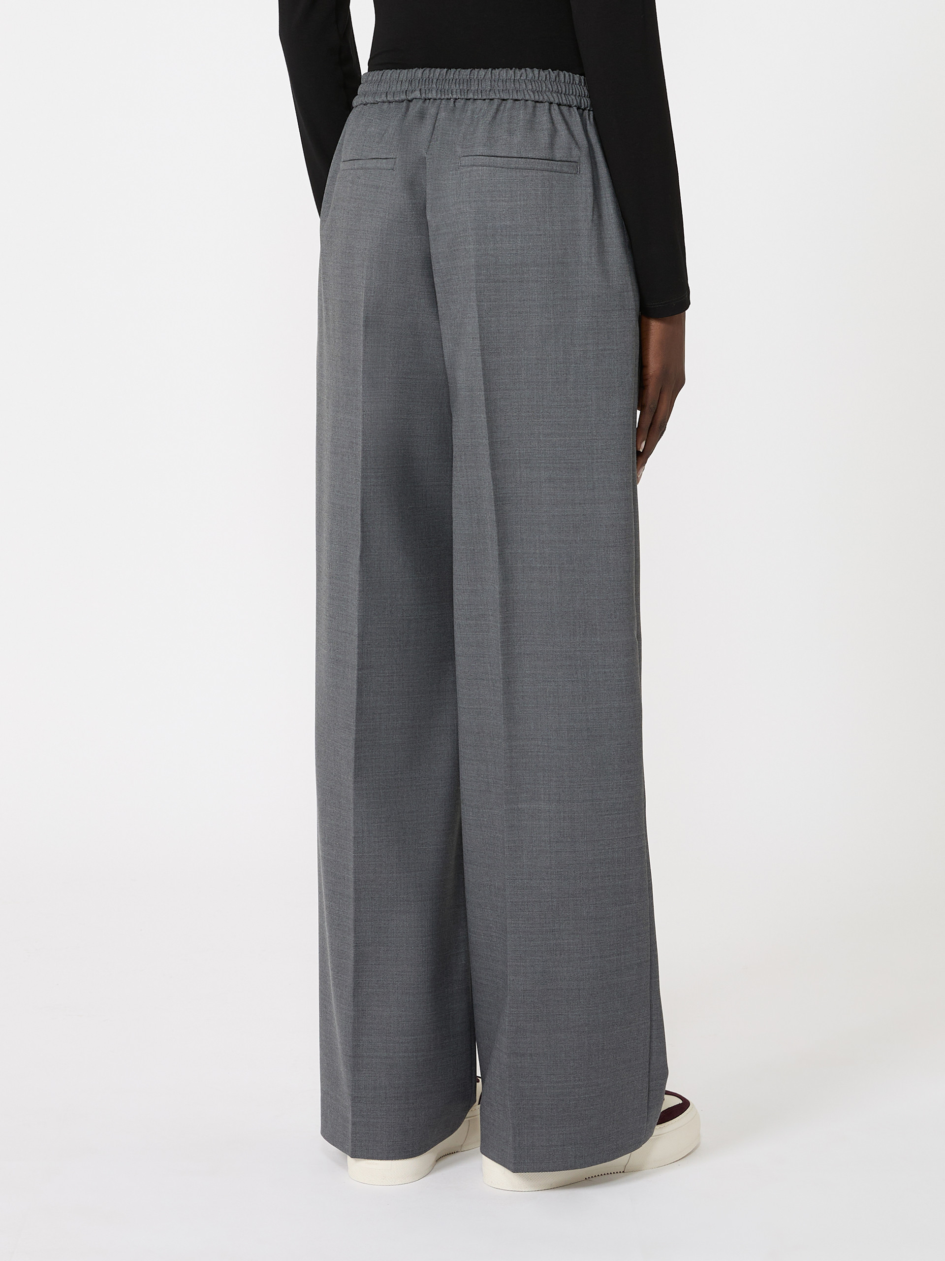 Stretch wool batavia trousers - Weekend Max Mara - 3