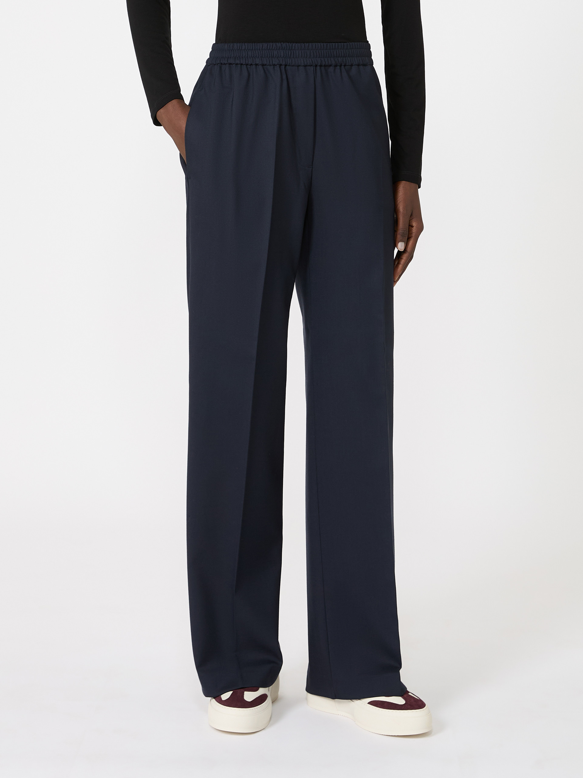 Stretch wool batavia trousers - Weekend Max Mara - 2