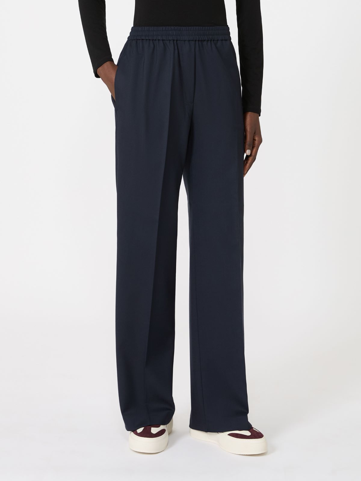 Stretch wool batavia trousers - Weekend Max Mara - 2