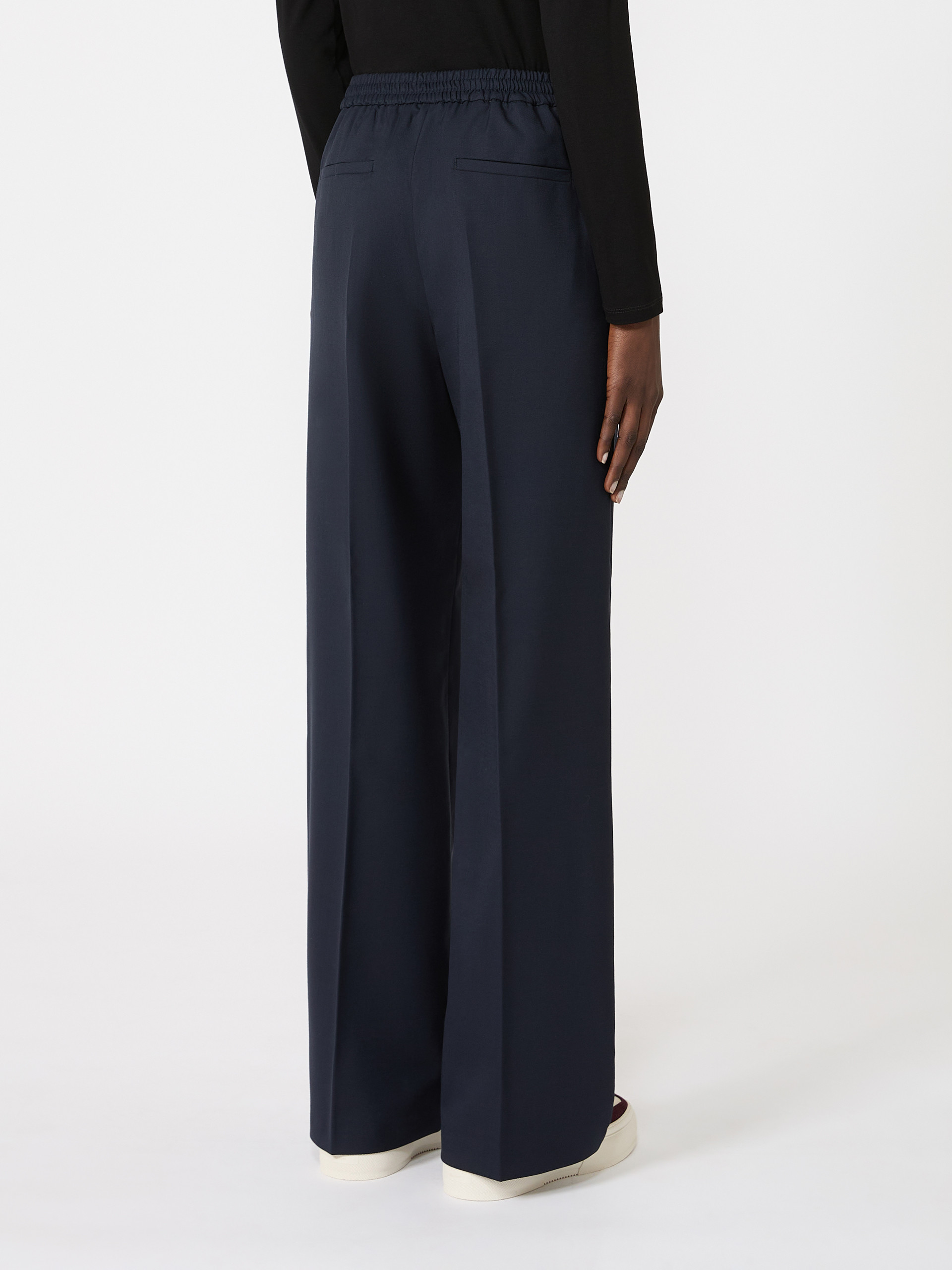 Stretch wool batavia trousers - Weekend Max Mara - 3