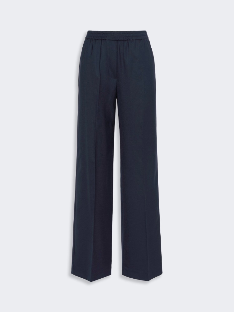 Stretch wool batavia trousers - Weekend Max Mara