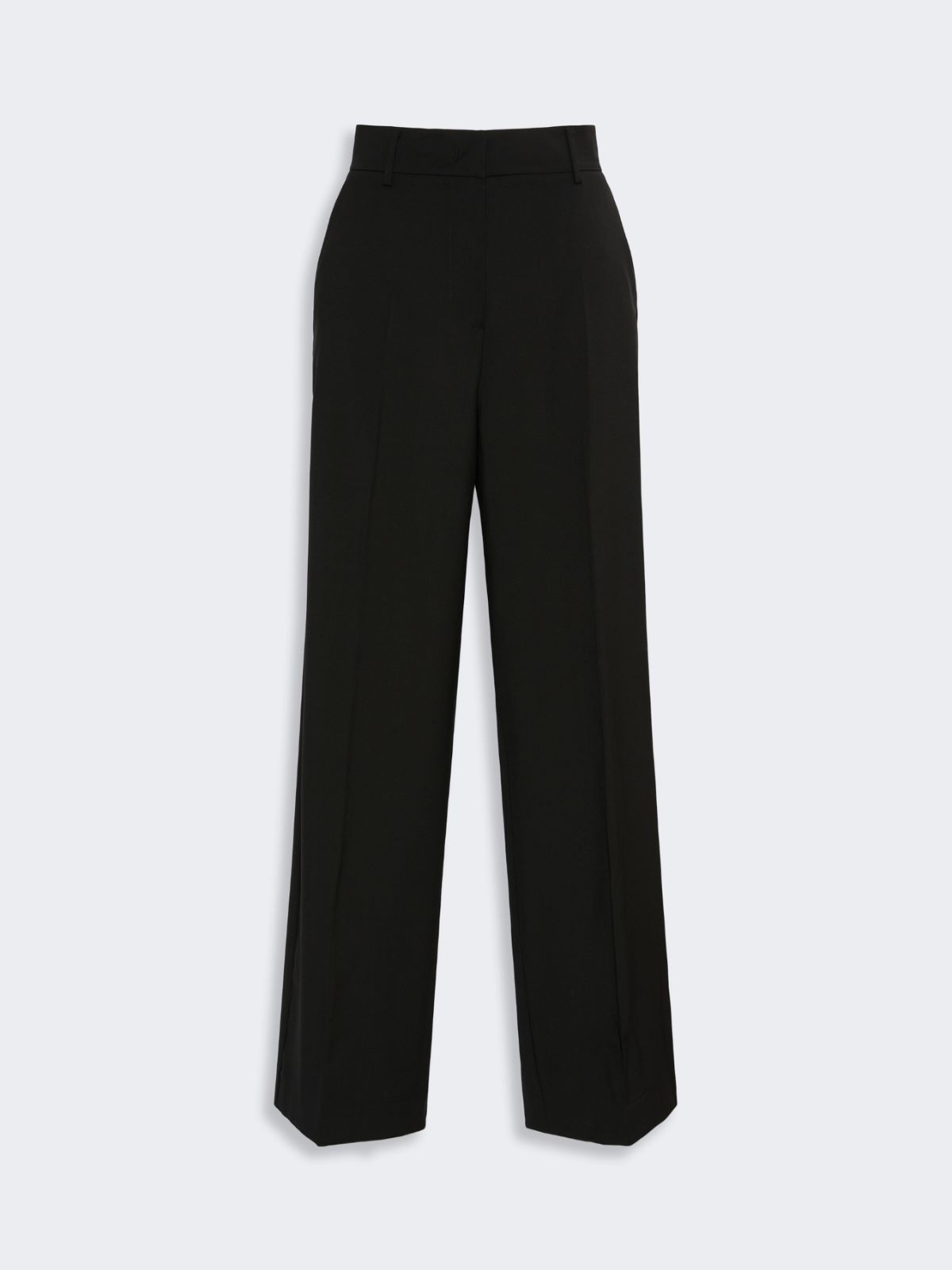 Pantalone palazzo in lana stretch - Weekend Max Mara - 5