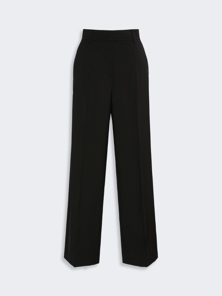 Pantalone palazzo in lana stretch - Weekend Max Mara