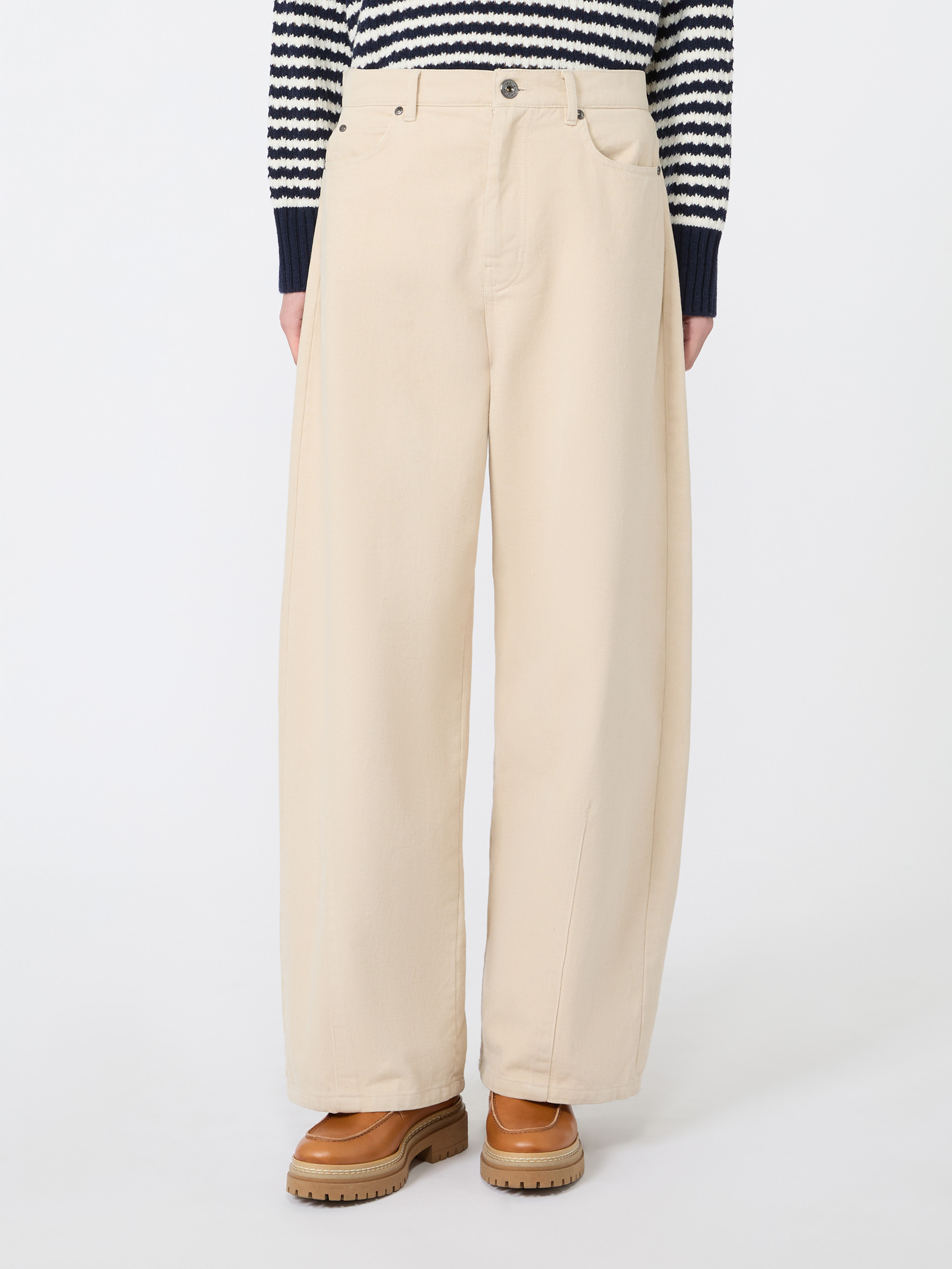 Cotton drill trousers - Weekend Max Mara - 2