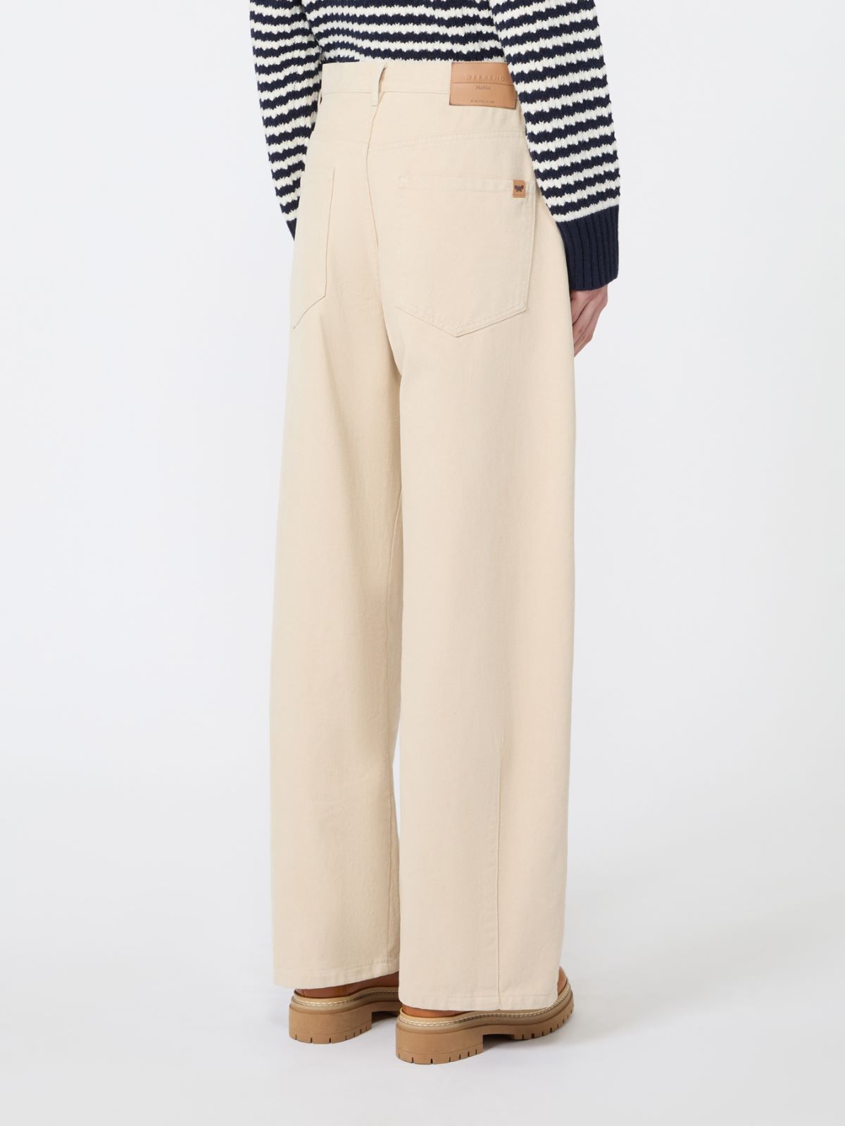 Cotton drill trousers - Weekend Max Mara - 3