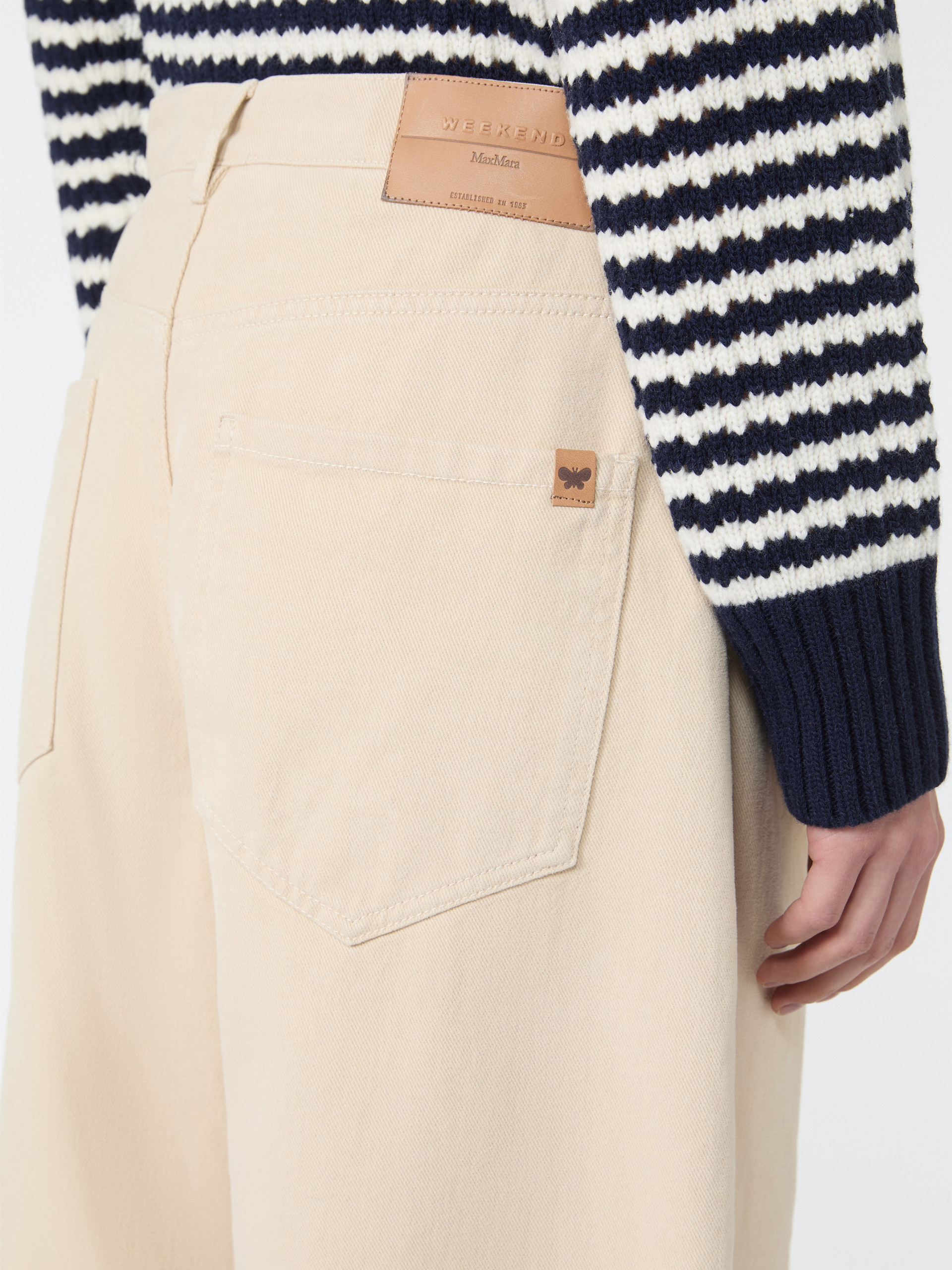 Cotton drill trousers - Weekend Max Mara - 4