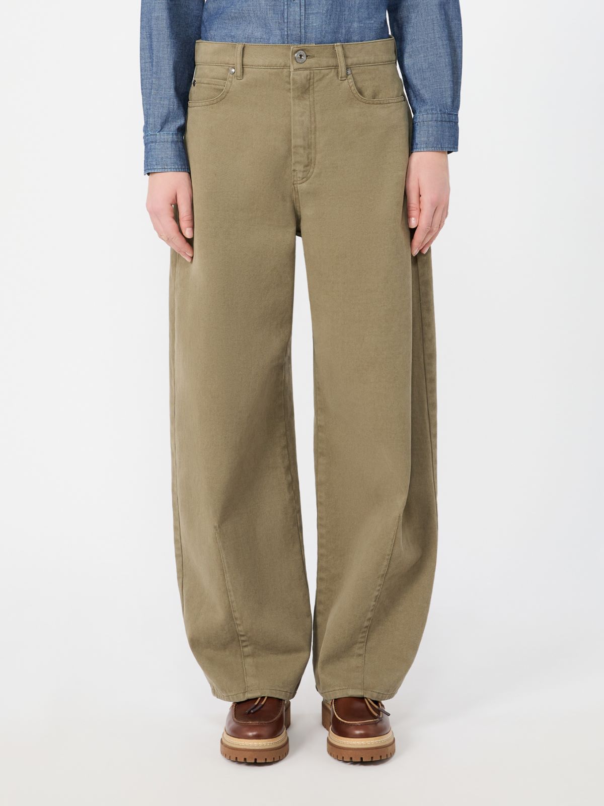 Cotton drill trousers - Weekend Max Mara - 2