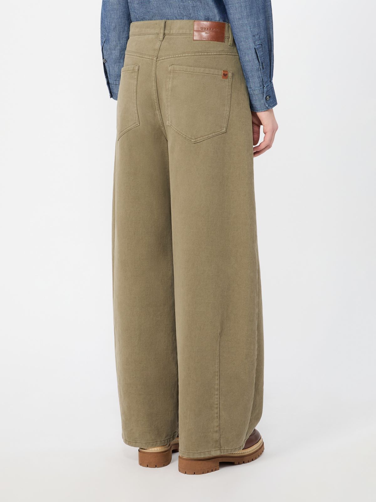 Cotton drill trousers - Weekend Max Mara - 3