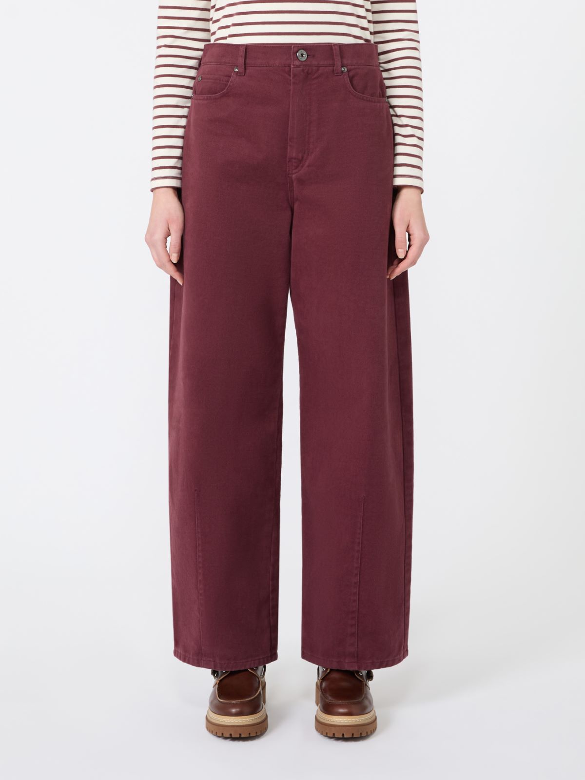 Cotton drill trousers - Weekend Max Mara - 2