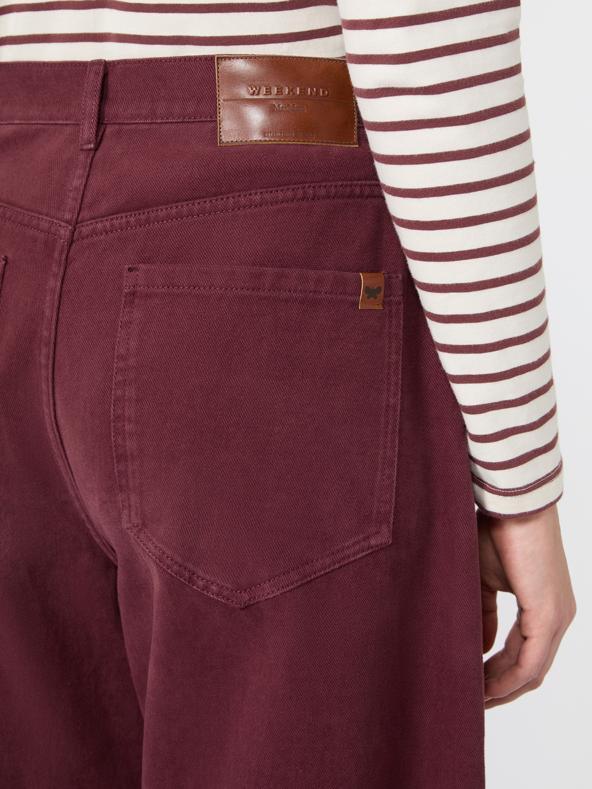 Cotton drill trousers - Weekend Max Mara - 4