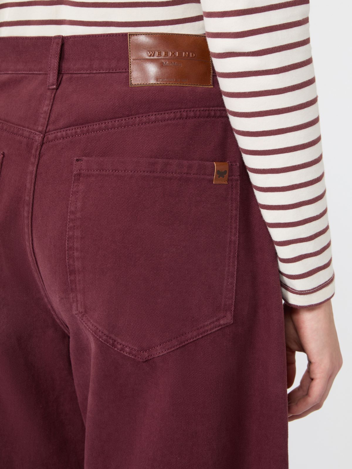 Cotton drill trousers - Weekend Max Mara - 4