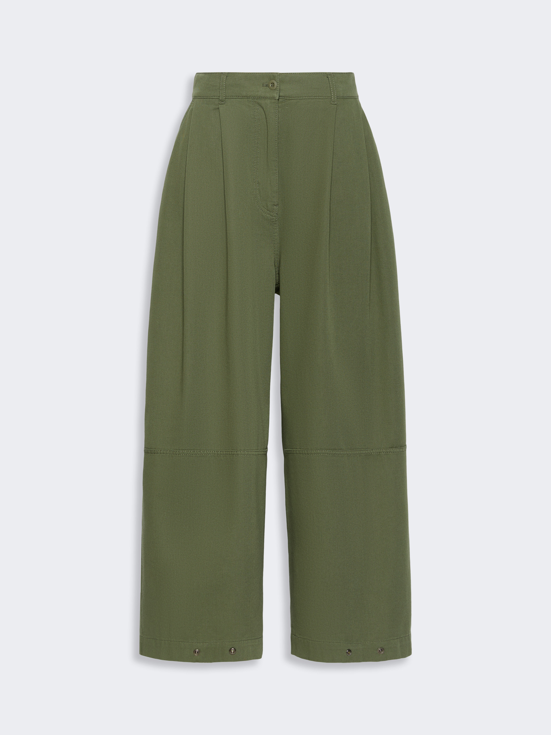 Washed cotton trousers - Weekend Max Mara - 6
