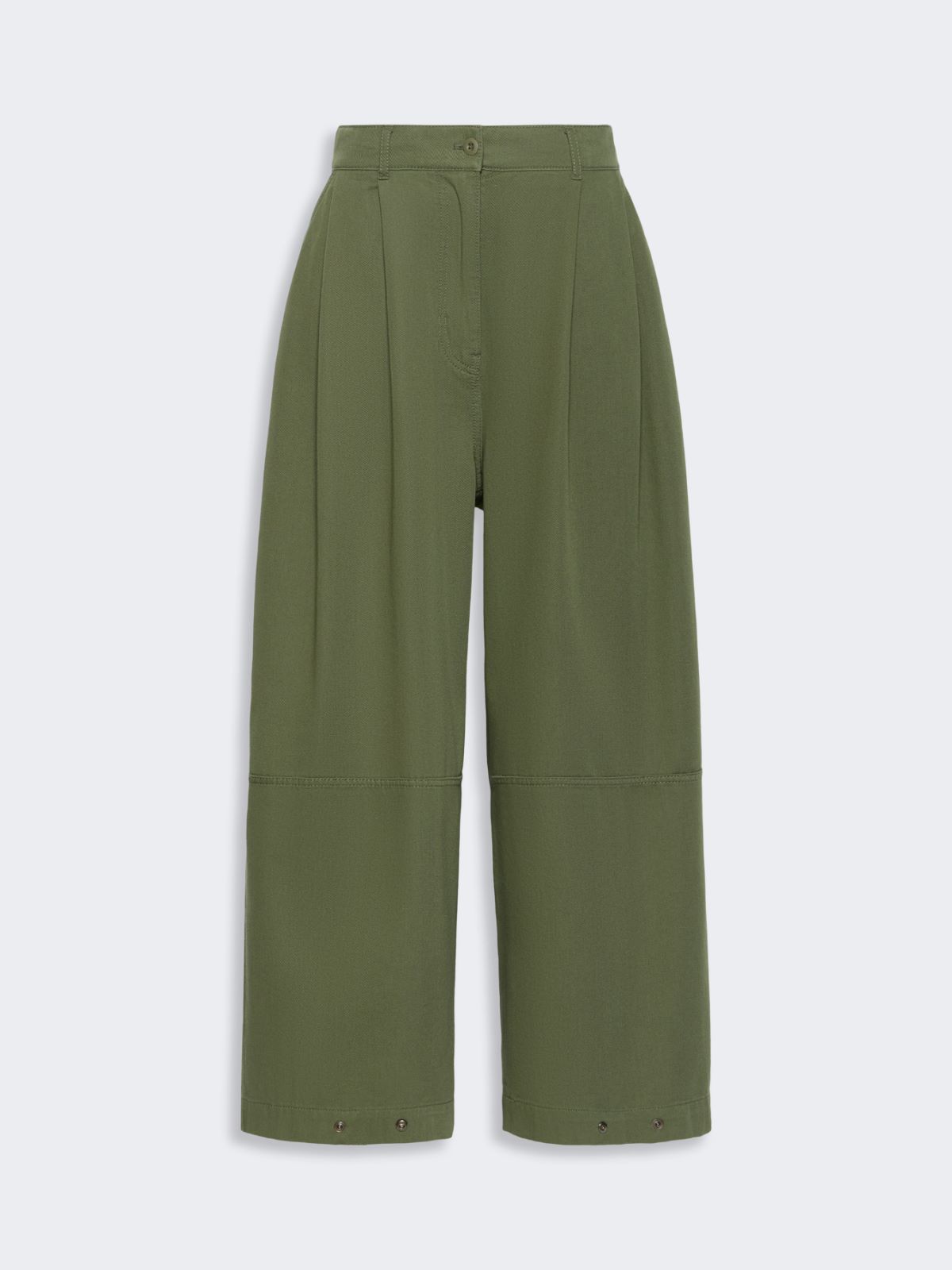 Washed cotton trousers - Weekend Max Mara - 6