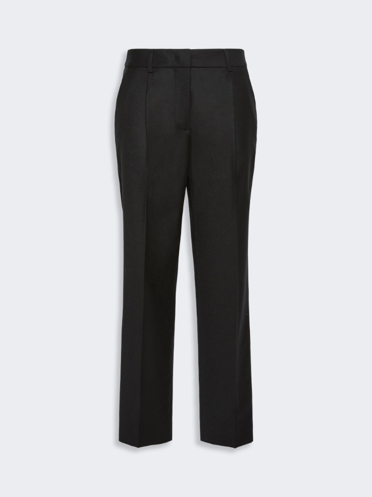 Stretch-flannel cropped trousers - Weekend Max Mara