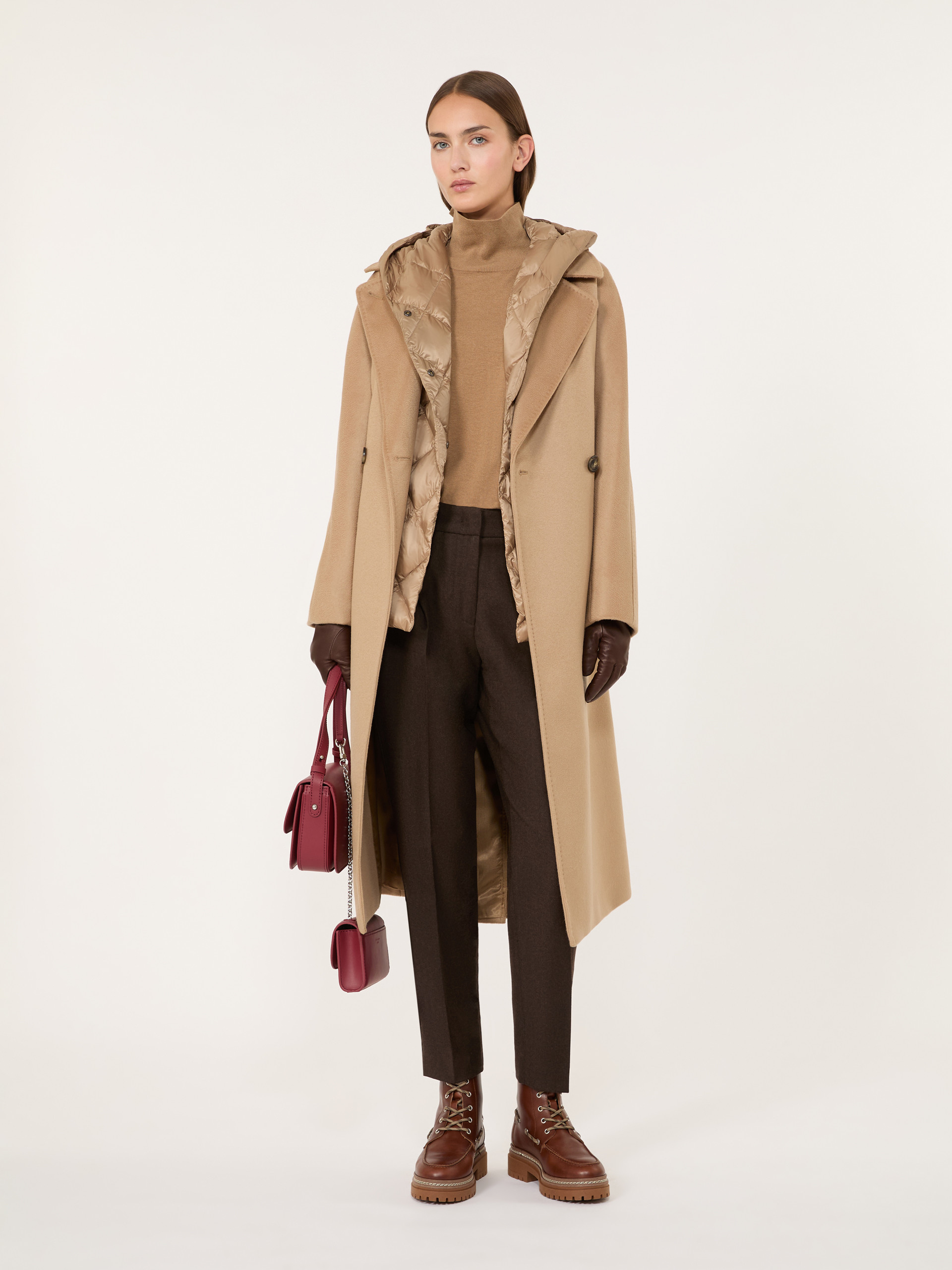 Stretch-flannel cropped trousers - Weekend Max Mara