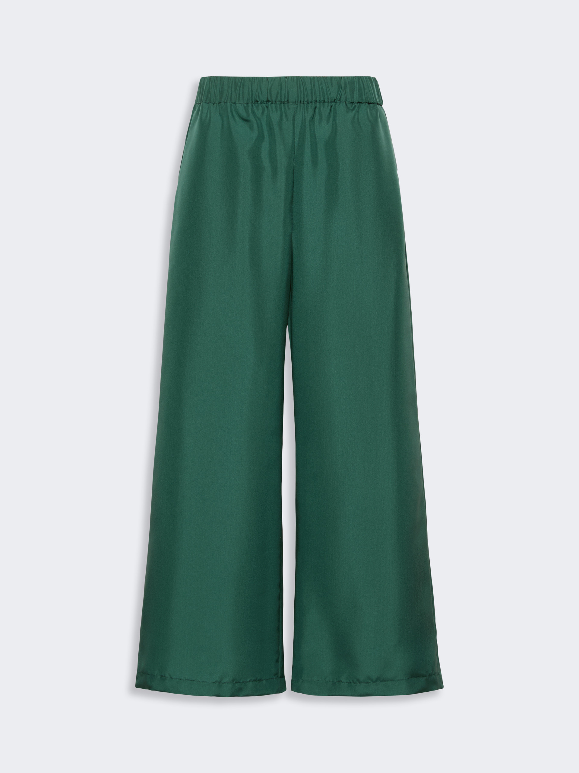 Cropped silk trousers - Weekend Max Mara - 4