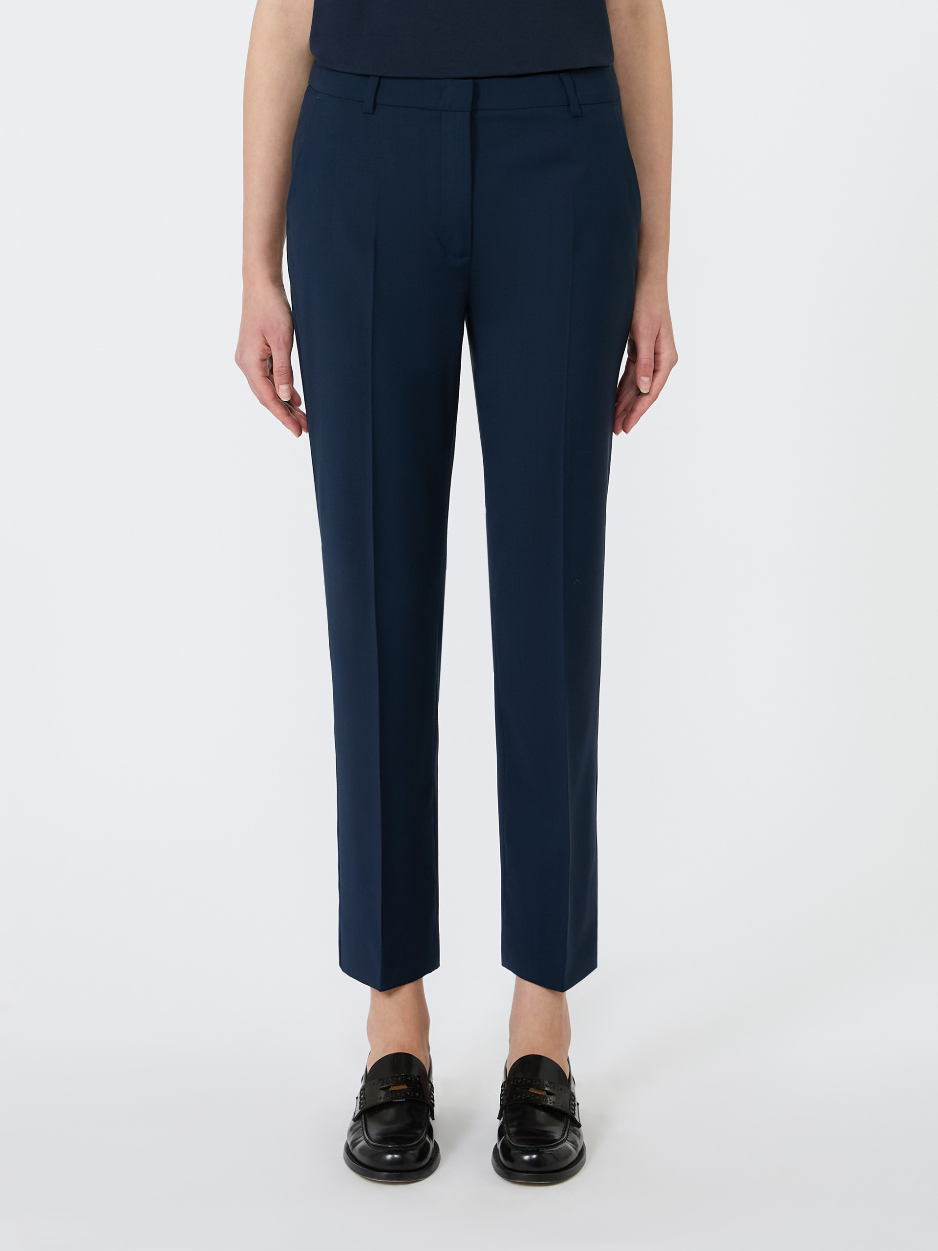 Stretch wool cigarette trousers - Weekend Max Mara - 2