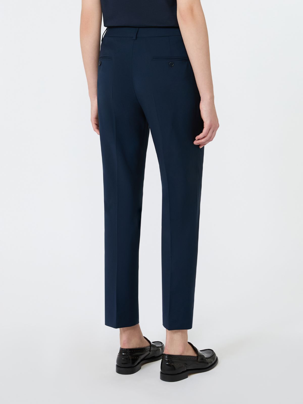 Stretch wool cigarette trousers - Weekend Max Mara - 3