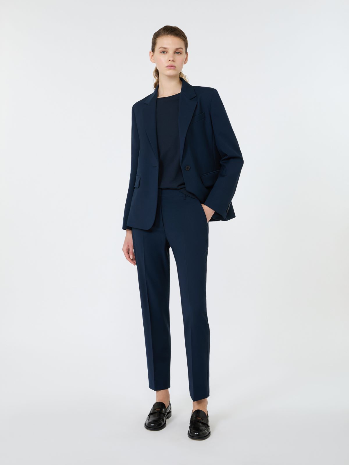 Stretch wool cigarette trousers - Weekend Max Mara