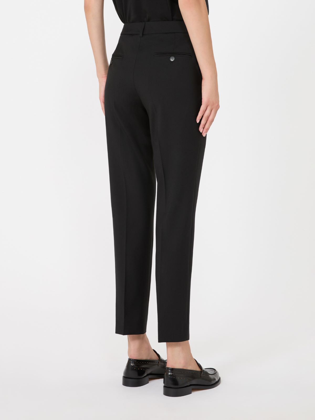 Stretch wool cigarette trousers - Weekend Max Mara - 3