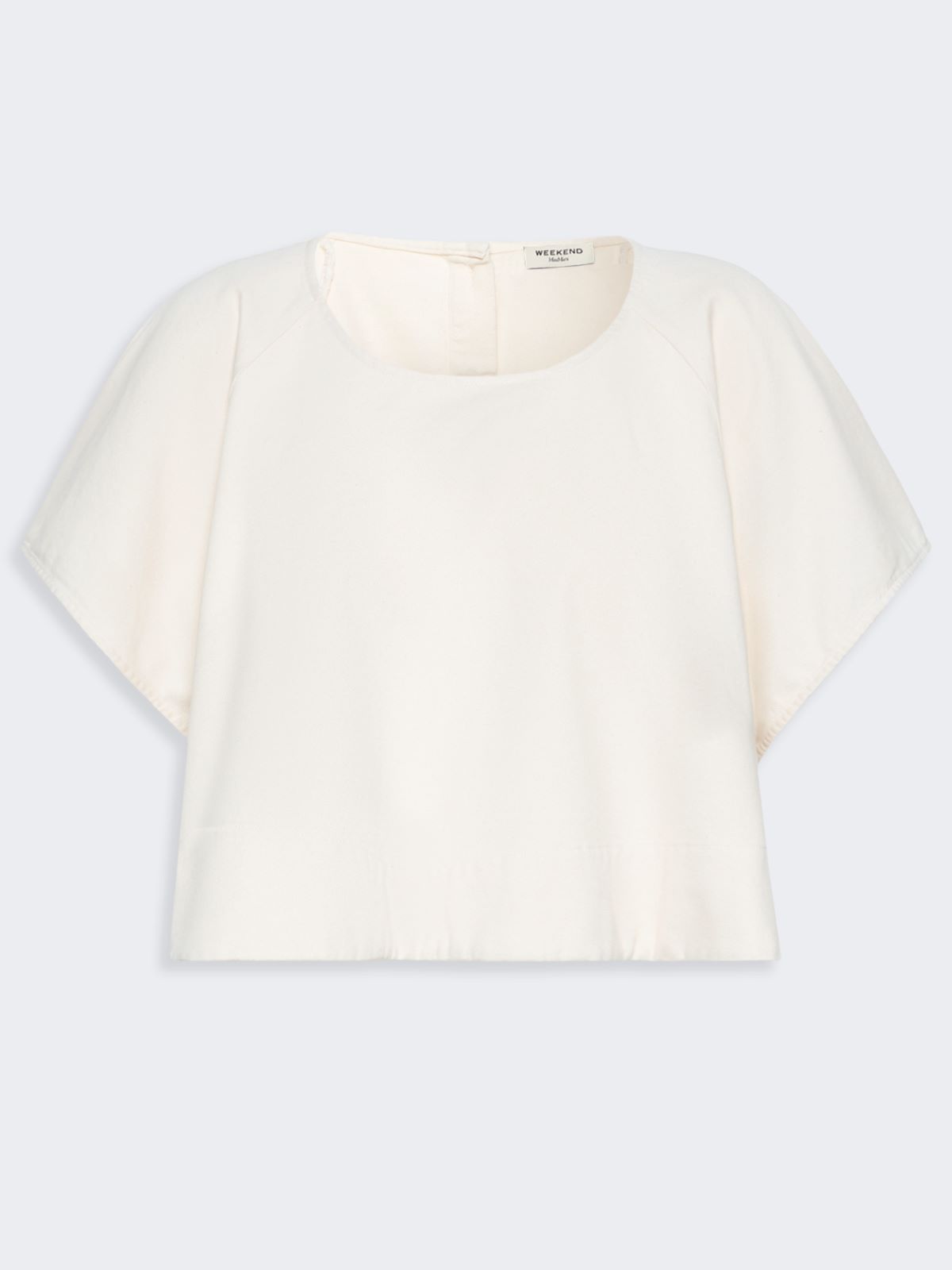 Cropped cotton blouse - Weekend Max Mara - 6