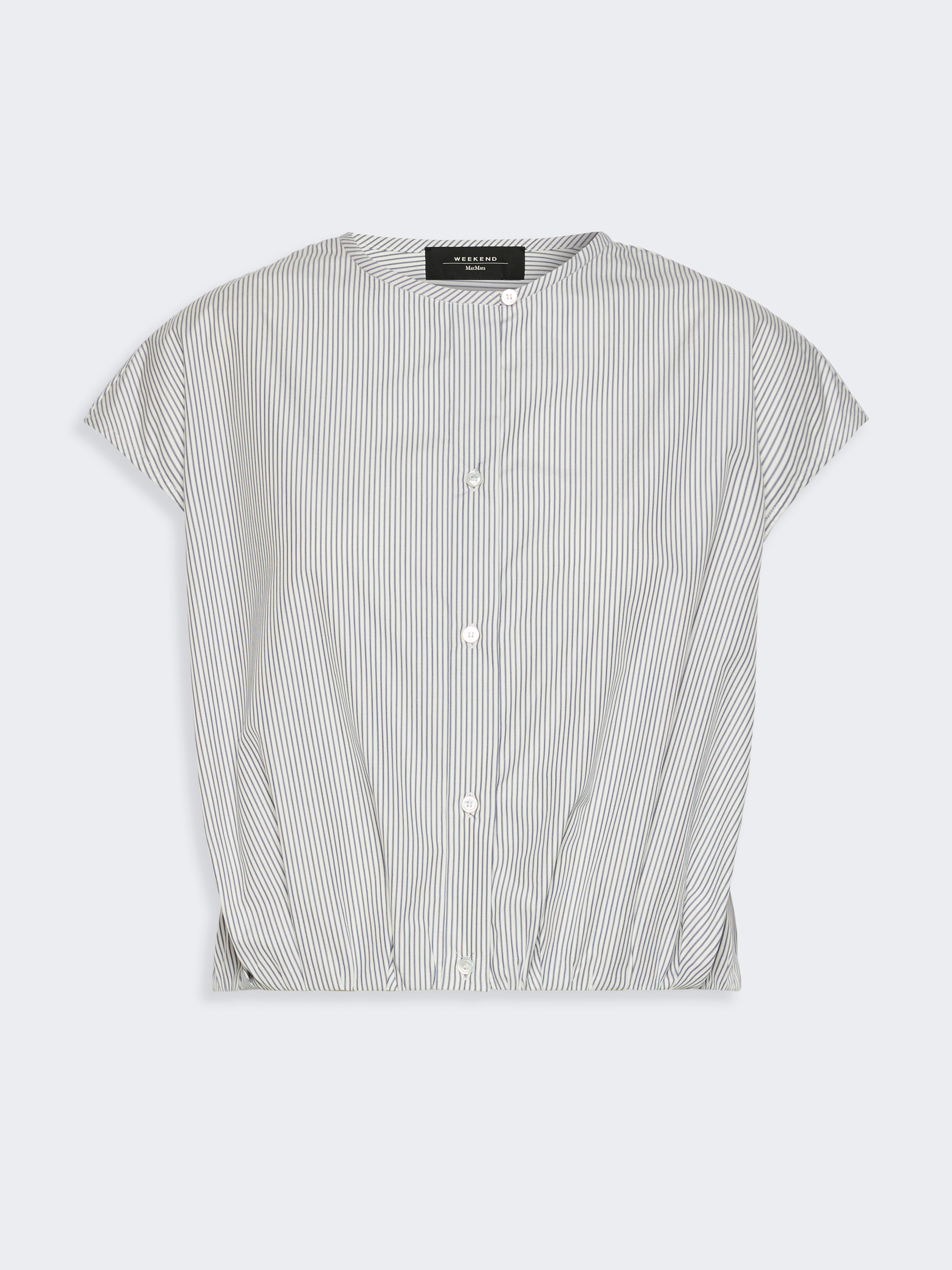 Cotton poplin crop top - Weekend Max Mara - 4