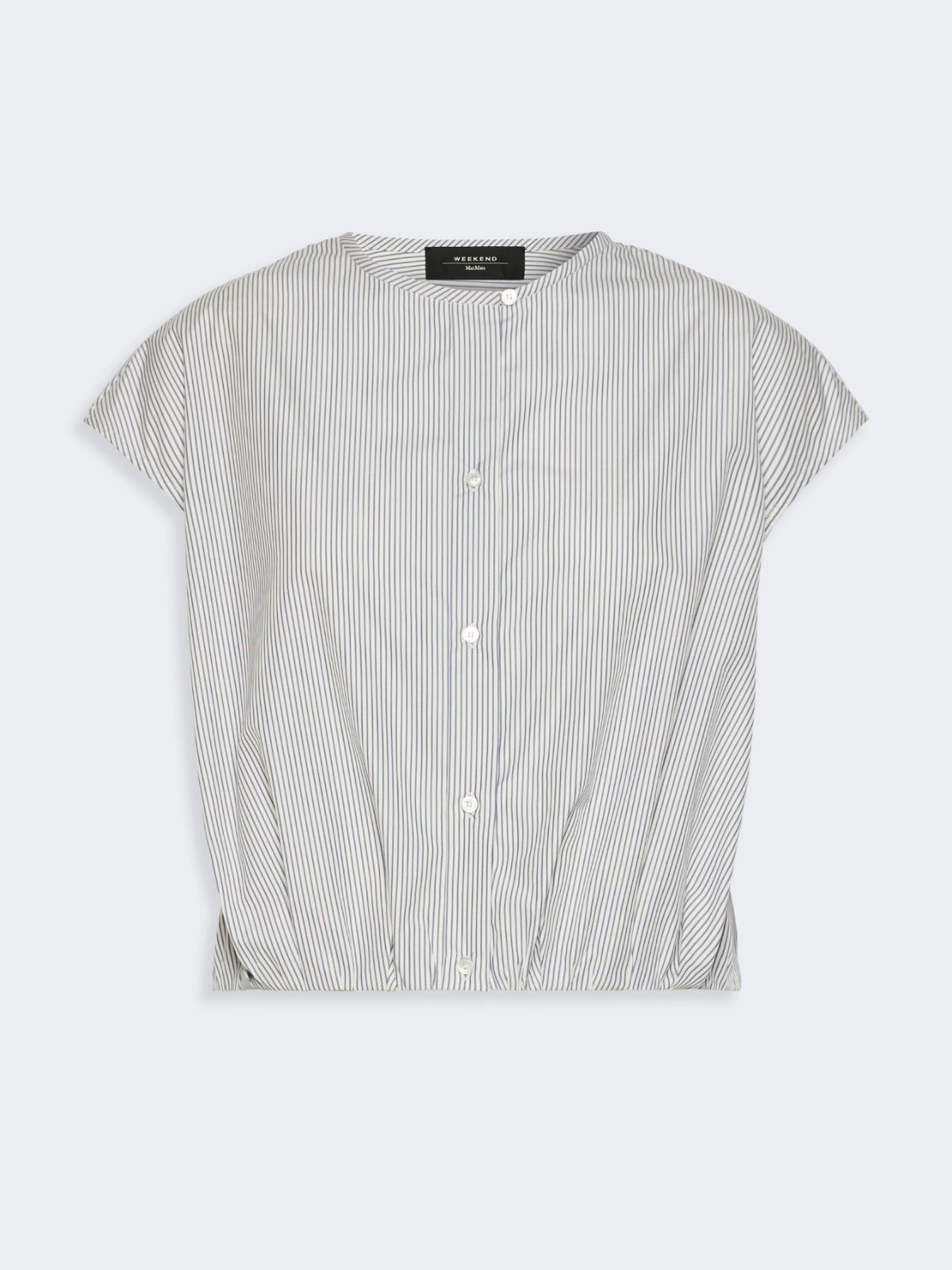 Cotton poplin crop top - Weekend Max Mara - 4