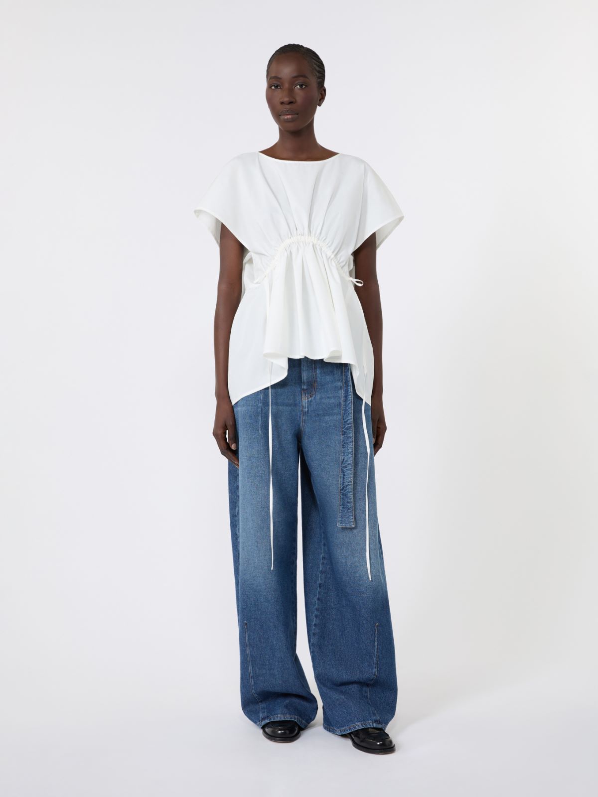 Cotton poplin blouse - Weekend Max Mara - 2