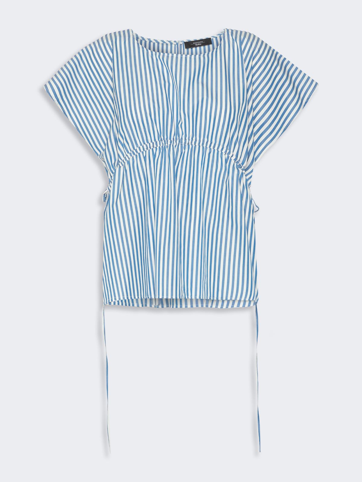Cotton poplin blouse - CORNFLOWER BLUE - Weekend Max Mara - 5