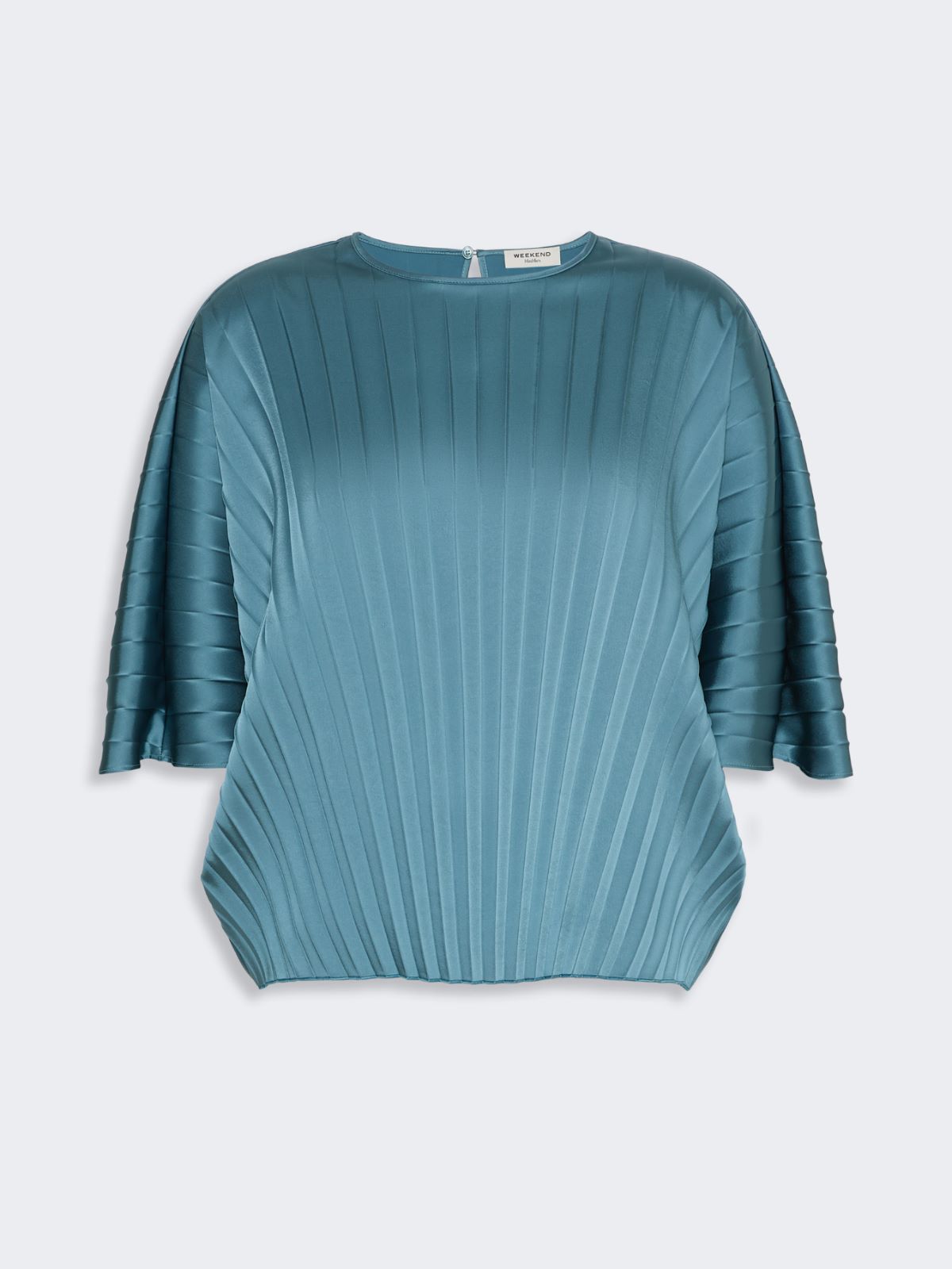 Loose blouse in pleated satin - Weekend Max Mara - 5
