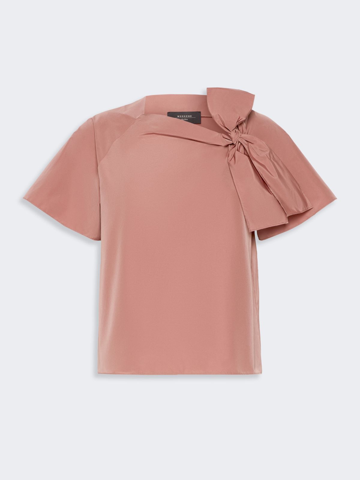 Cotton-blend taffeta blouse - TERRA COTTA - Weekend Max Mara - 5