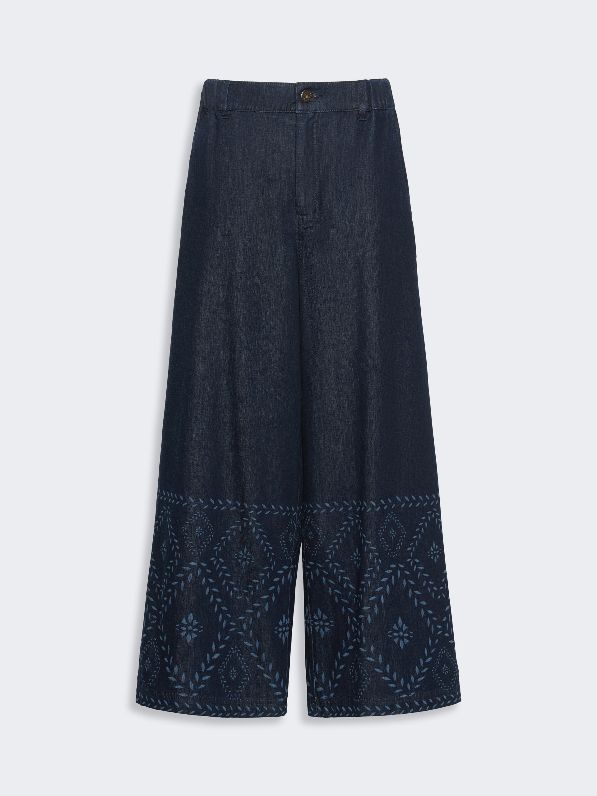 Laser-cut denim jeans - NAVY - Weekend Max Mara - 4